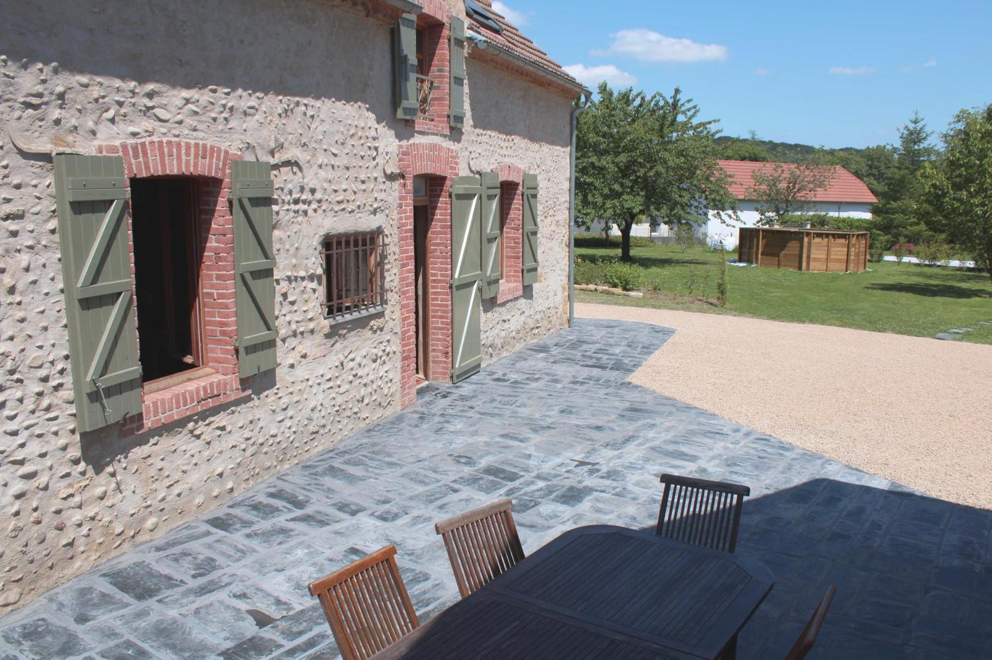 Ecogite Rural La Cle Des Champs Peyrelongue-Abos Ruang foto